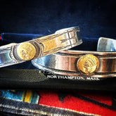 COINSILVER STAMP HEAVY BANGLE - NARROW - May club